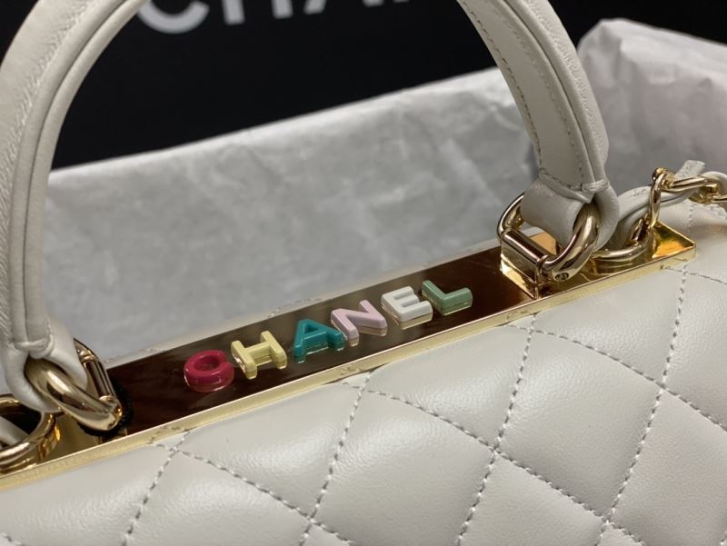 Ch**el top handle bags